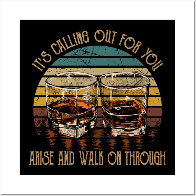 It's Calling Out For You Arise And Walk On Through Whisky Mug Wall Art by KatelynnCold Brew